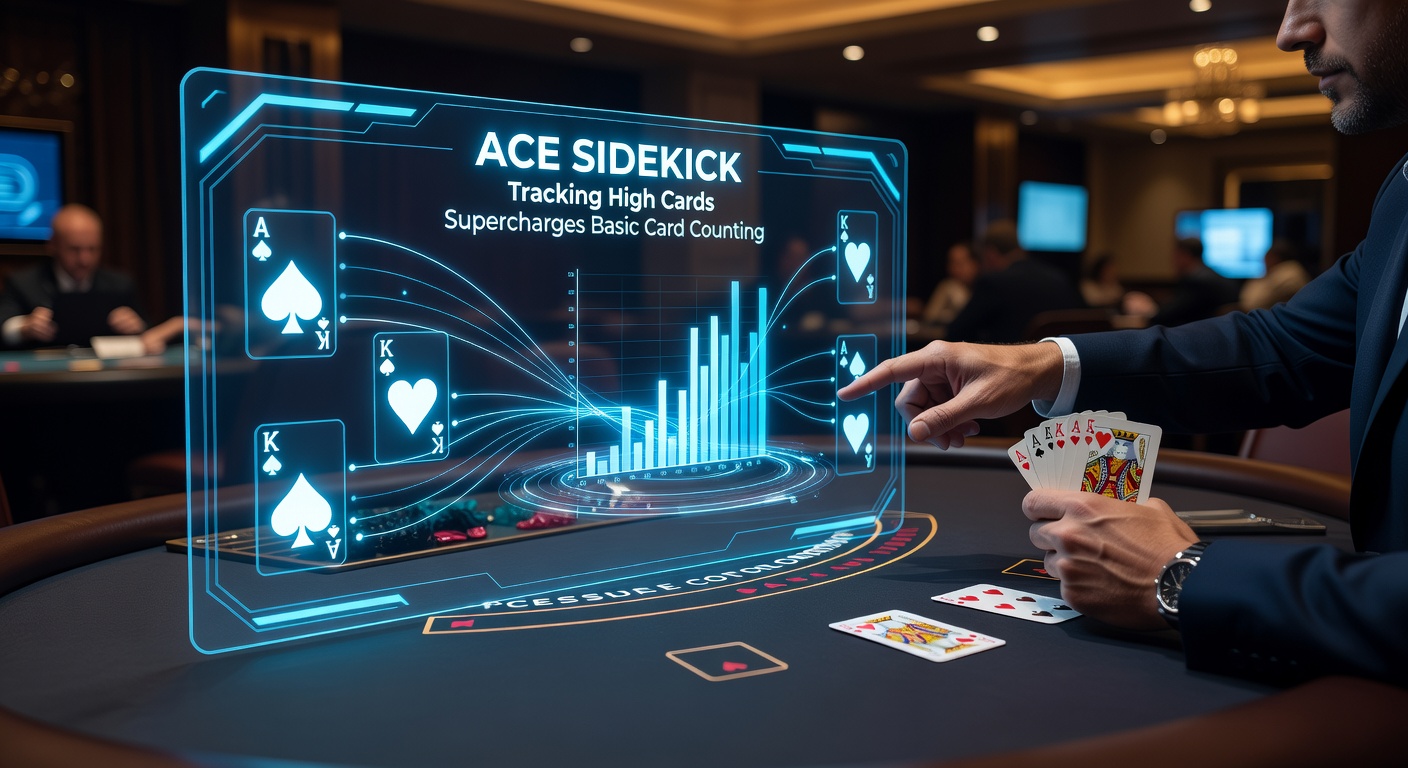 Close-up of aces and high cards fanned out on a blackjack table, highlighting their role in advanced counting strategies