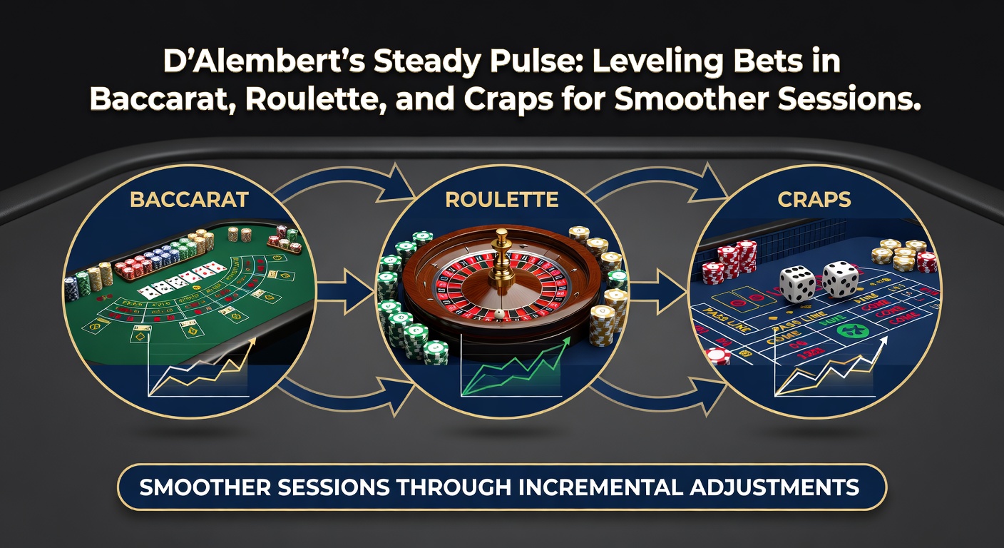 Roulette wheel spinning with overlaid bet progression chart, showing unit increases and decreases